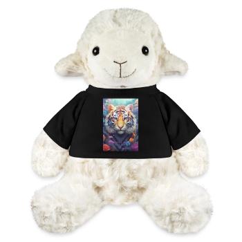 Tigre Animal Zoo Animal Sauvage Couleur - Mouton en peluche Annika MiniFeet® - noir - Devant