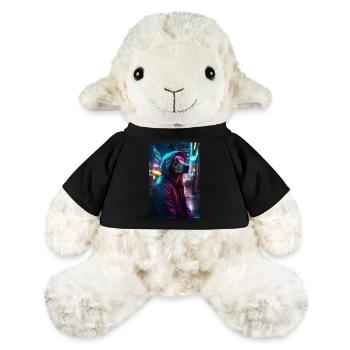 Labrador Dog Futuristic - MiniFeet® Sheep Annika - black - Front