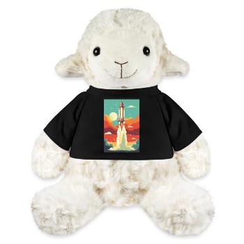 Fusée Astronautes de fusée Espace Espace - Mouton en peluche Annika MiniFeet® - noir - Devant