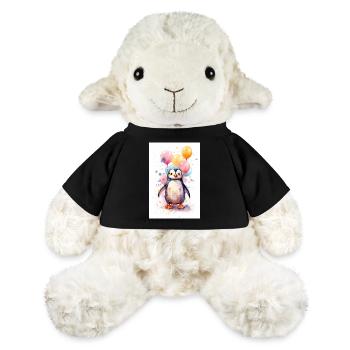Pingouin Pingouins Animal Mignon - Mouton en peluche Annika MiniFeet® - noir - Devant