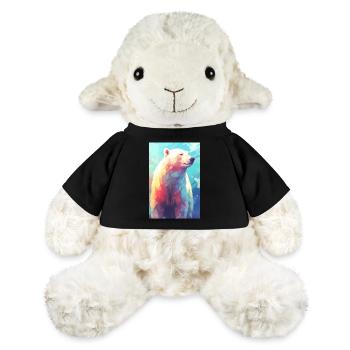Polar Bear Polar Bear Animal North Pole Ice - MiniFeet® Sheep Annika - black - Front