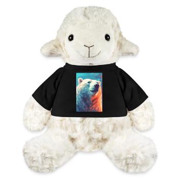Polar Bear Polar Bear Animal North Pole Color - MiniFeet® Sheep Annika - black - Front
