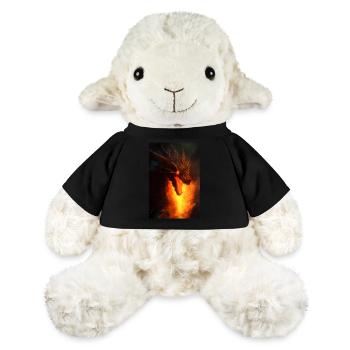 Dragon Mystique Dragon Fantasy Feu - Mouton en peluche Annika MiniFeet® - noir - Devant
