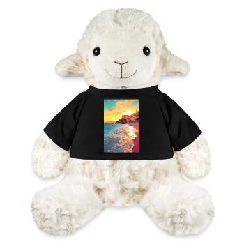 Vacances Vacances Vacances Vacances Coucher de Soleil - Mouton en peluche Annika MiniFeet® - noir - Devant