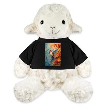 Hummingbird Hummingbird Bird Hummingbird Animal Colorful - MiniFeet® Sheep Annika - black - Front