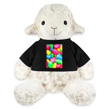 Bunte Bonbons - MiniFeet® Schaf Annika - Schwarz - Vorne