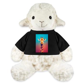 Giraffe Animal Africa Giraffe Animal - MiniFeet® Sheep Annika - black - Front