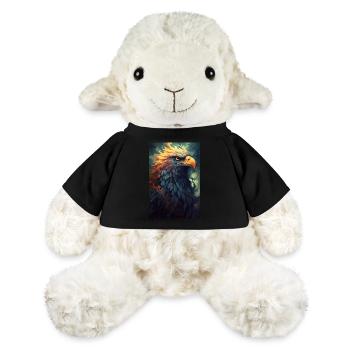 Eagle Animal Eagle Bald Eagle Illustration - MiniFeet® Sheep Annika - black - Front