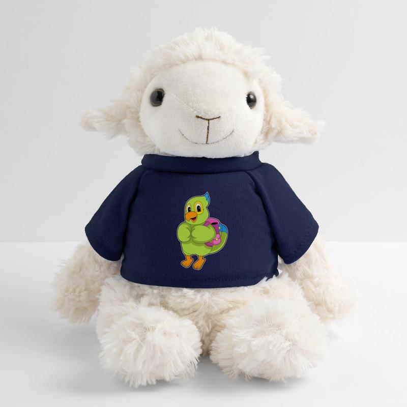 Parrot Student Backpack School Mouton en peluche Annika MiniFeet®