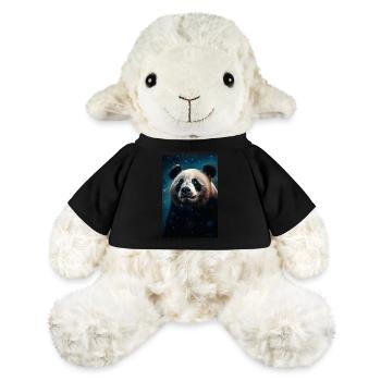 Panda Ours Panda Animal Pandas Animal - Mouton en peluche Annika MiniFeet® - noir - Devant