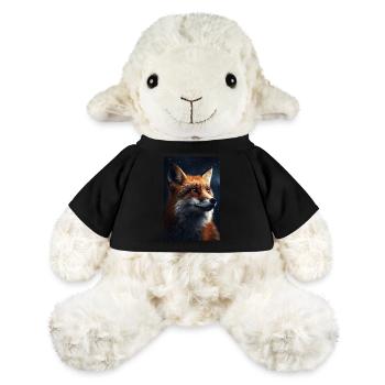Fox Foxes Animal Cool - Mouton en peluche Annika MiniFeet® - noir - Devant