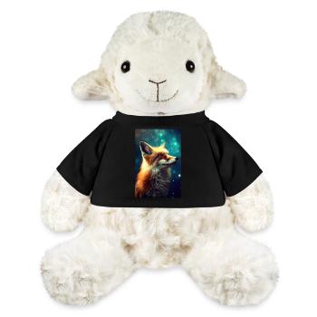Renard Renards Animal Galaxie - Mouton en peluche Annika MiniFeet® - noir - Devant