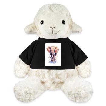 Elephant Animal Elephant Zoo Animal - MiniFeet® Sheep Annika - black - Front