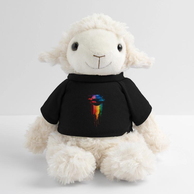 Subtil et cool Dripping Pride drapeau arc en ciel Design Mouton en peluche Annika MiniFeet®