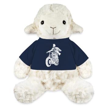 The White Biker from Hell - MiniFeet® Sheep Annika - french navy - Front