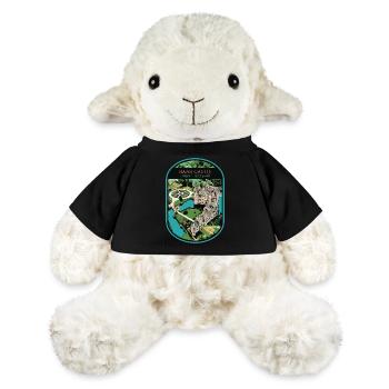Illustration du château de Haar, Utrecht - Mouton en peluche Annika MiniFeet® - noir - Devant