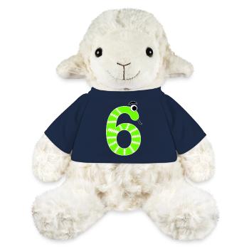 Numéro 6 Snake Kids - Mouton en peluche Annika MiniFeet® - bleu marine - Devant