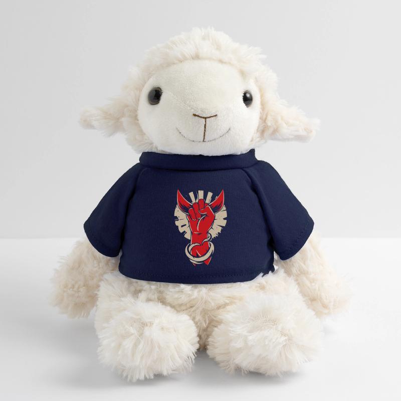 Devil horns hand MiniFeet® Sheep Annika
