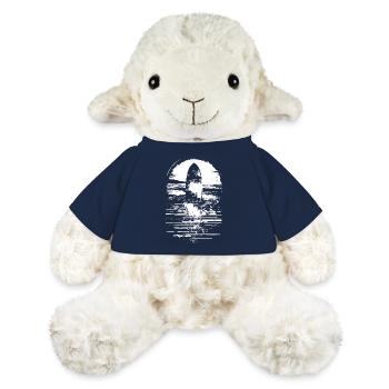 Surfbrett Zeichnung - MiniFeet® Schaf Annika - French Navy - Vorne
