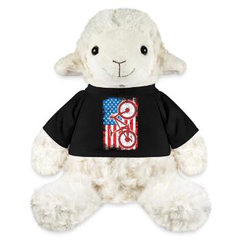 4th of July USA MTB - MiniFeet® Sheep Annika - black - Front