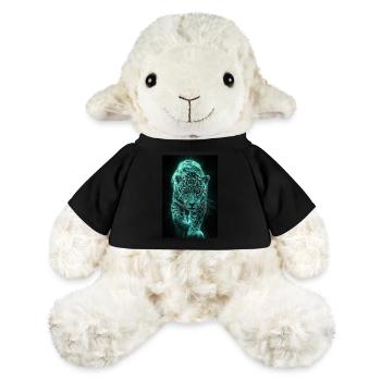 Neon Jaguar en mouvement - Mouton en peluche Annika MiniFeet® - noir - Devant