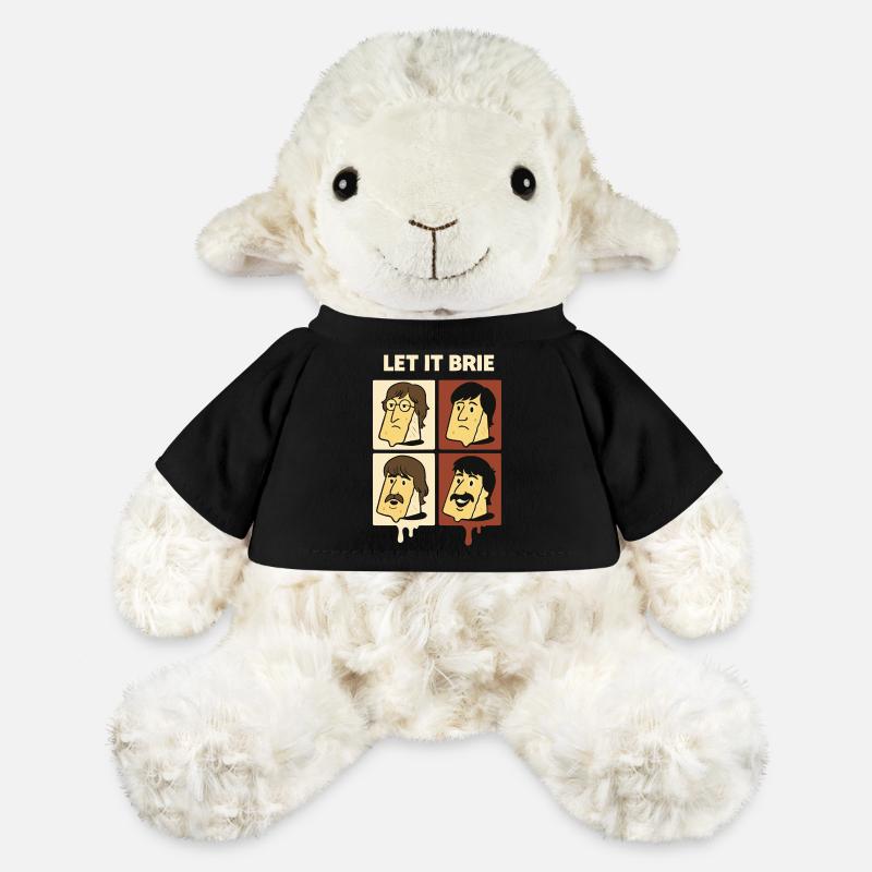 Let It Brie Cheese Quartet - MiniFeet® Sheep Annika - black