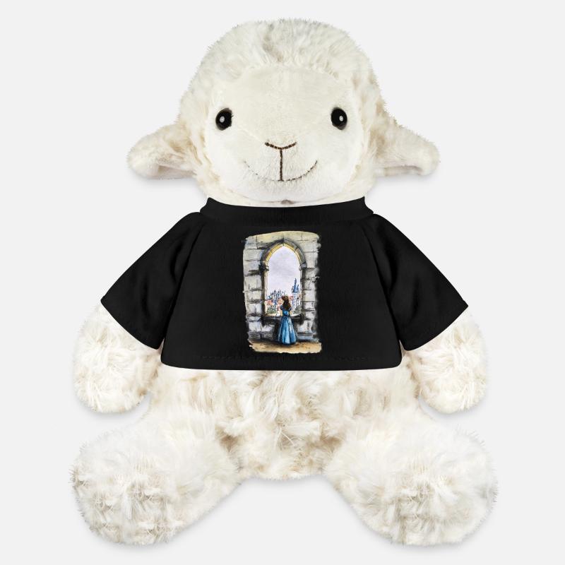 Fairytale Castle Window Dream - MiniFeet® Sheep Annika - black
