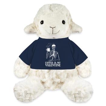 Coffee Is My Valentine's Day – Skeleton Coffee for M - MiniFeet® Sheep Annika - french navy - Front