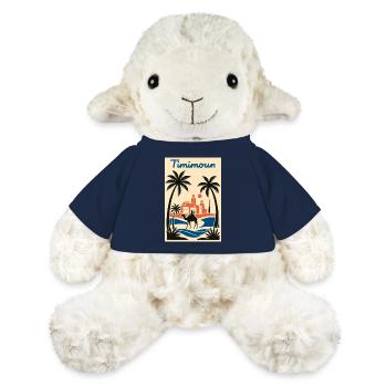 Timimoun Sahara Palmier et Cavalier - Mouton en peluche Annika MiniFeet® - bleu marine - Devant