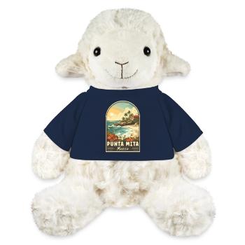 Punta Mita, Mexique, Paradis Tropical : Art de voyage - Mouton en peluche Annika MiniFeet® - bleu marine - Devant
