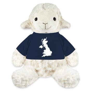 england_country - Mouton en peluche Annika MiniFeet® - bleu marine - Devant