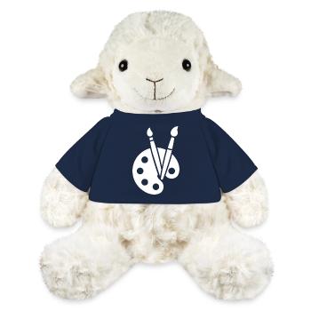Painting, Color Palette, Brush, Art Icon - MiniFeet® Sheep Annika - french navy - Front