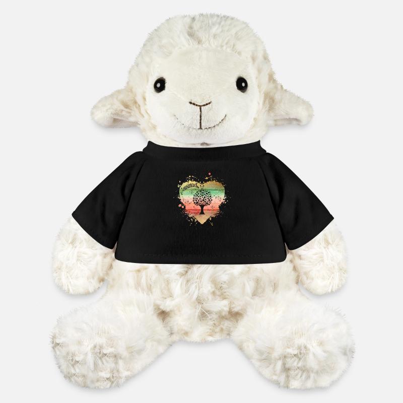 Cousinade Baumherz zum Anpassen - MiniFeet® Schaf Annika - Schwarz