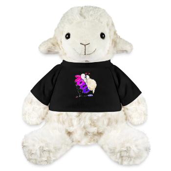 Wolly Sheepling 1000 abonnés - Mouton en peluche Annika MiniFeet® - noir - Devant