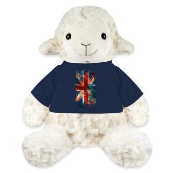 Vintage Union Jack - MiniFeet® Schaf Annika - French Navy - Vorne