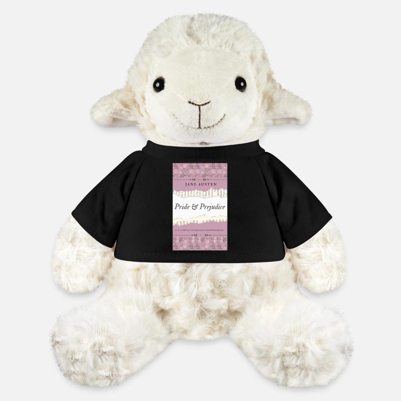 Jane Austen - Pride & Prejudice - Mouton en peluche Annika MiniFeet® - noir