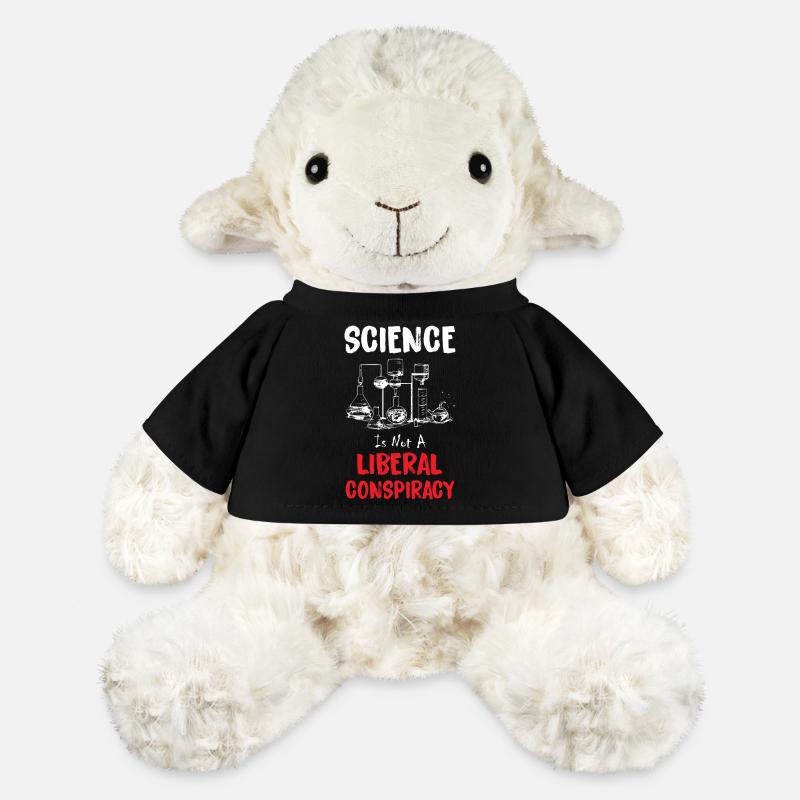 Science Is Not A Liberal Conspiracy - MiniFeet® Sheep Annika - black