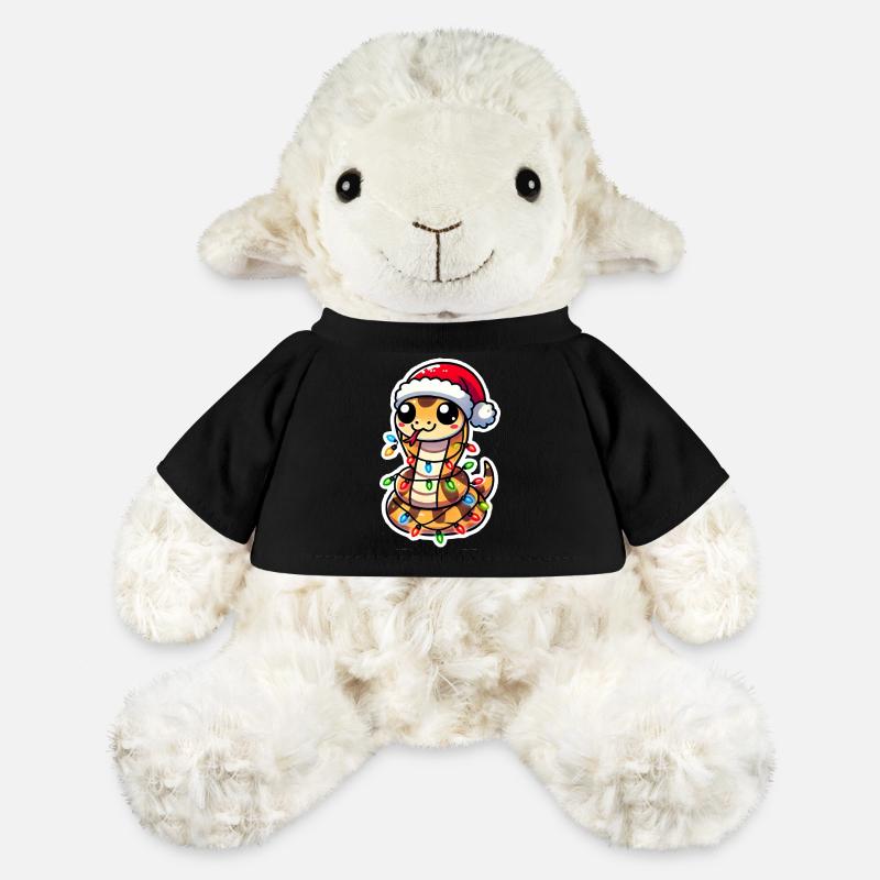 Christmas Snake Wrap - MiniFeet® Sheep Annika - black