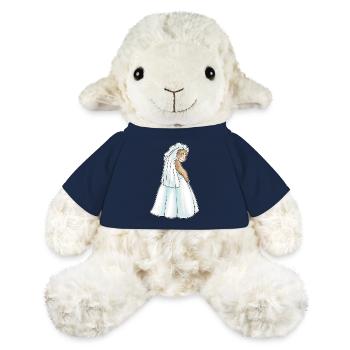 Affe Braut Schleier Hochzeit - MiniFeet® Schaf Annika - French Navy - Vorne