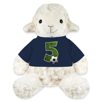 NO. 5 NUMBER 5 FOOTBALL 5TH BIRTHDAY - MiniFeet® Sheep Annika - french navy - Front