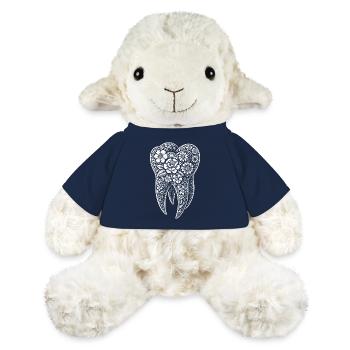 Blumiger Zahn  - MiniFeet® Schaf Annika - French Navy - Vorne