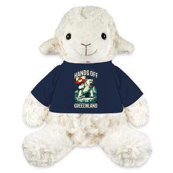 Hands Off Greenland Flag Arctic Polar Bear - MiniFeet® Schaf Annika - French Navy - Vorne
