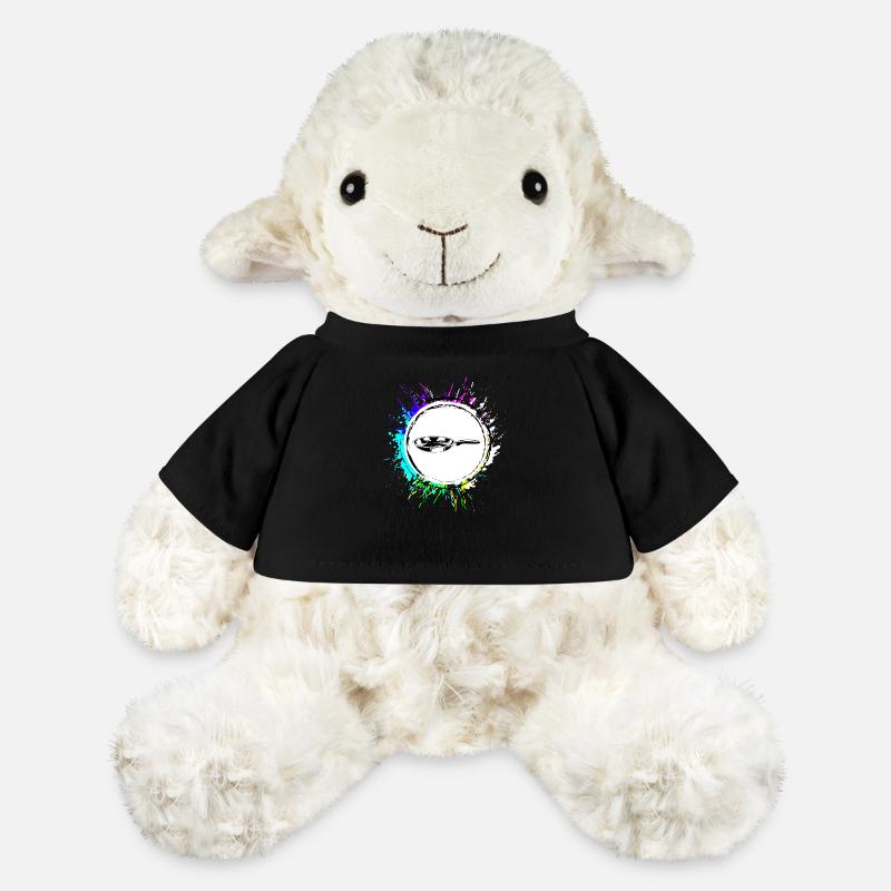 Casserole Logo Coloré Cuisson - Mouton en peluche Annika MiniFeet® - noir