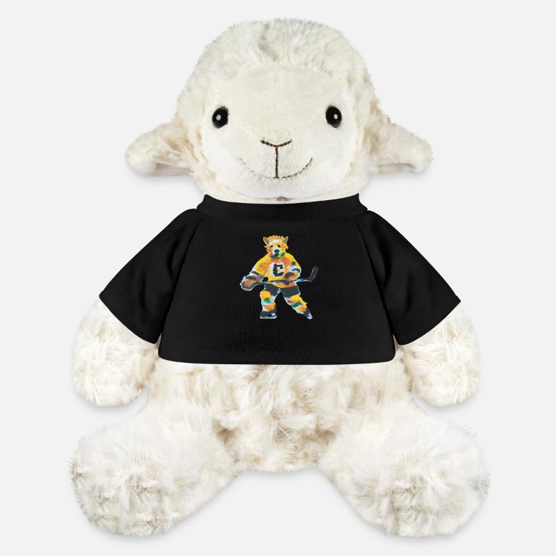HockeyBear - MiniFeet® Schaf Annika - Schwarz