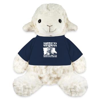 Armée, Guerre, Militaire, Uniforme, Force, Soldat Camouflage - Mouton en peluche Annika MiniFeet® - bleu marine - Devant