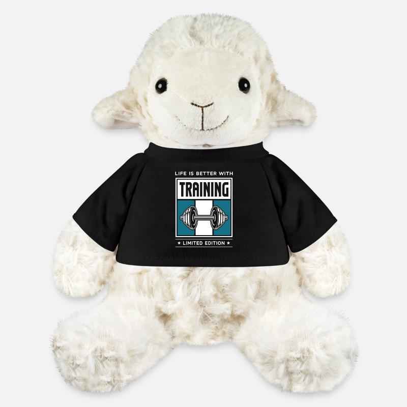 Formation - Mouton en peluche Annika MiniFeet® - noir