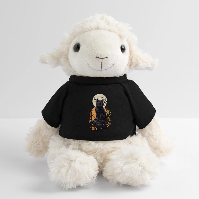 Conception esthétique de la pleine lune de chat d’Halloween Mouton en peluche Annika MiniFeet®