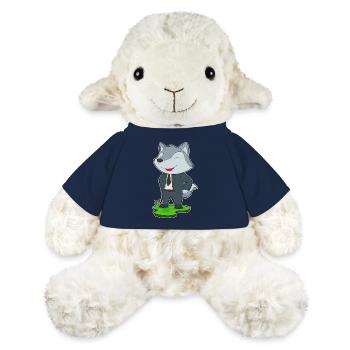 Wolf Groom Tie Wedding - MiniFeet® Sheep Annika - french navy - Front