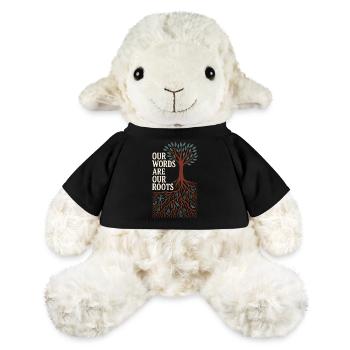 Indigenous Language Revitalization Native Speakers - MiniFeet® Sheep Annika - black - Front