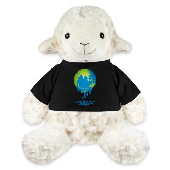 Globe fondant - Mouton en peluche Annika MiniFeet® - noir - Devant